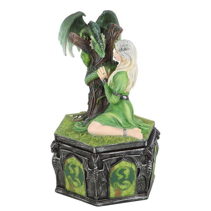 Anne Stokes 'Dragon Friendship' Summer Trinket box