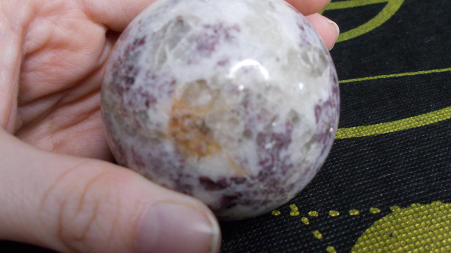 Lepidolite Sphere (44)