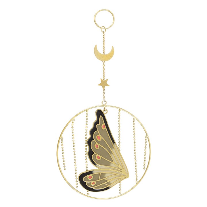 Green Fairy Wing Hanging Decor