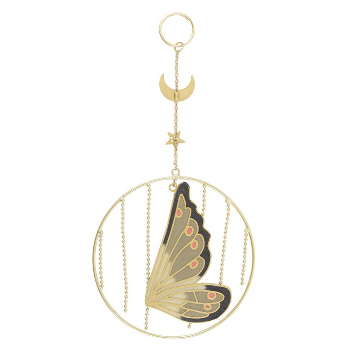 Green Fairy Wing Hanging Decor