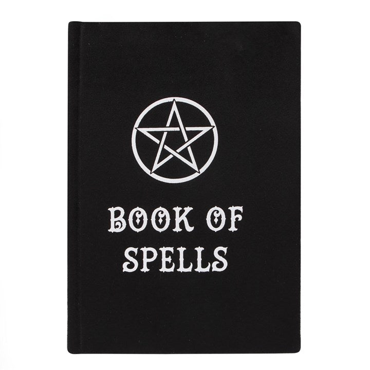 Velvet 'Book of Spells' A5 Notebook