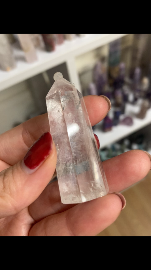 Clear Quartz Mini Point Tower