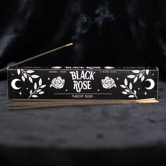 Twilight Blush Black Rose incense sticks