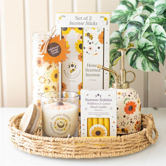 Set of 2 Honey and Wildflower incense pack bundle
