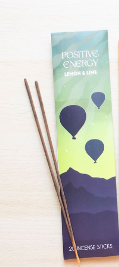 Positive energy Lemon and Lime incense sticks