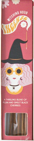 Witching Hour Plum and Black Cherry Halloween Incense Sticks
