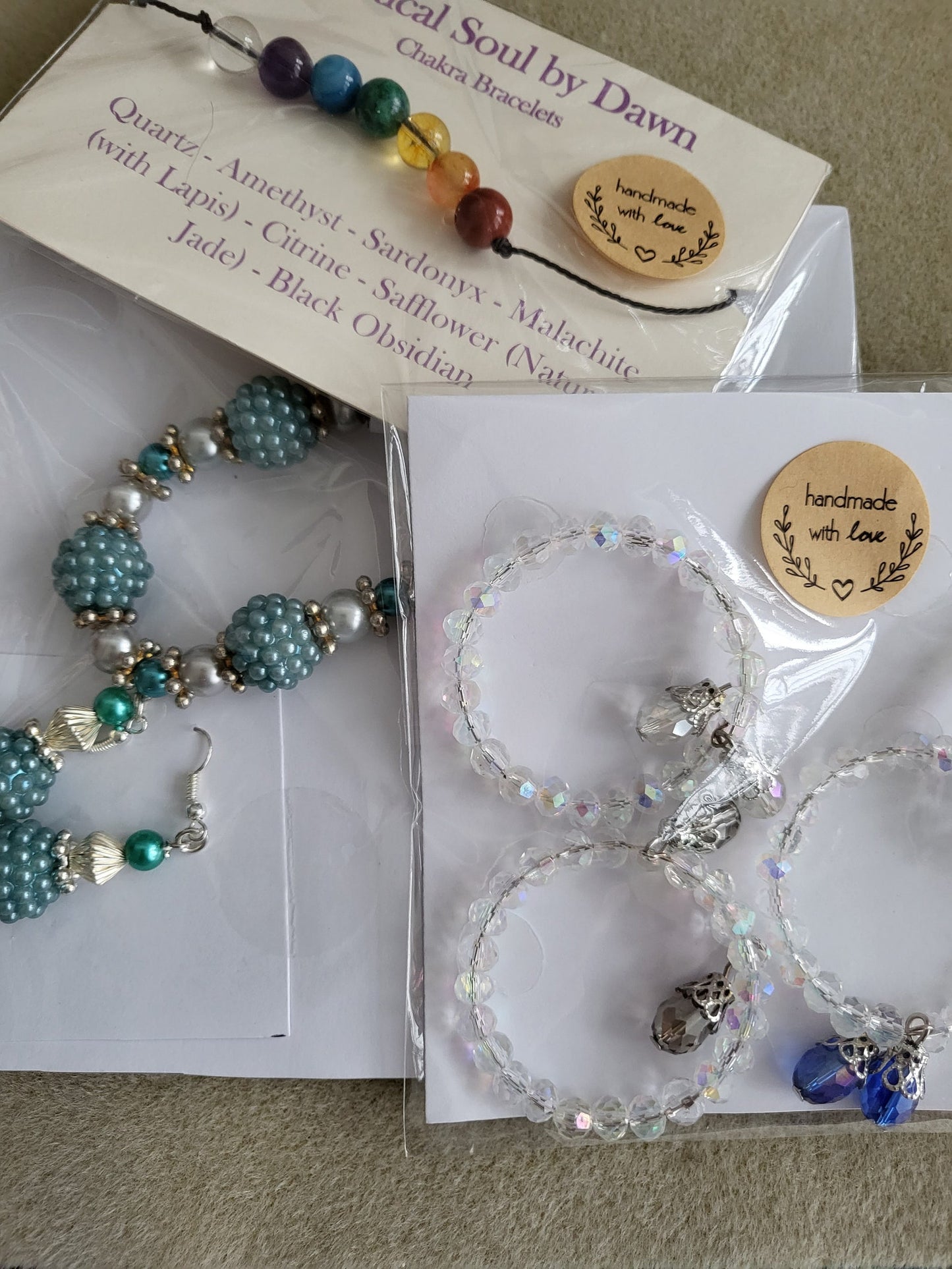 Lucky dip bags (necklaces, bracelets , dream catchers,  trinket holders or window suncatchers etc)