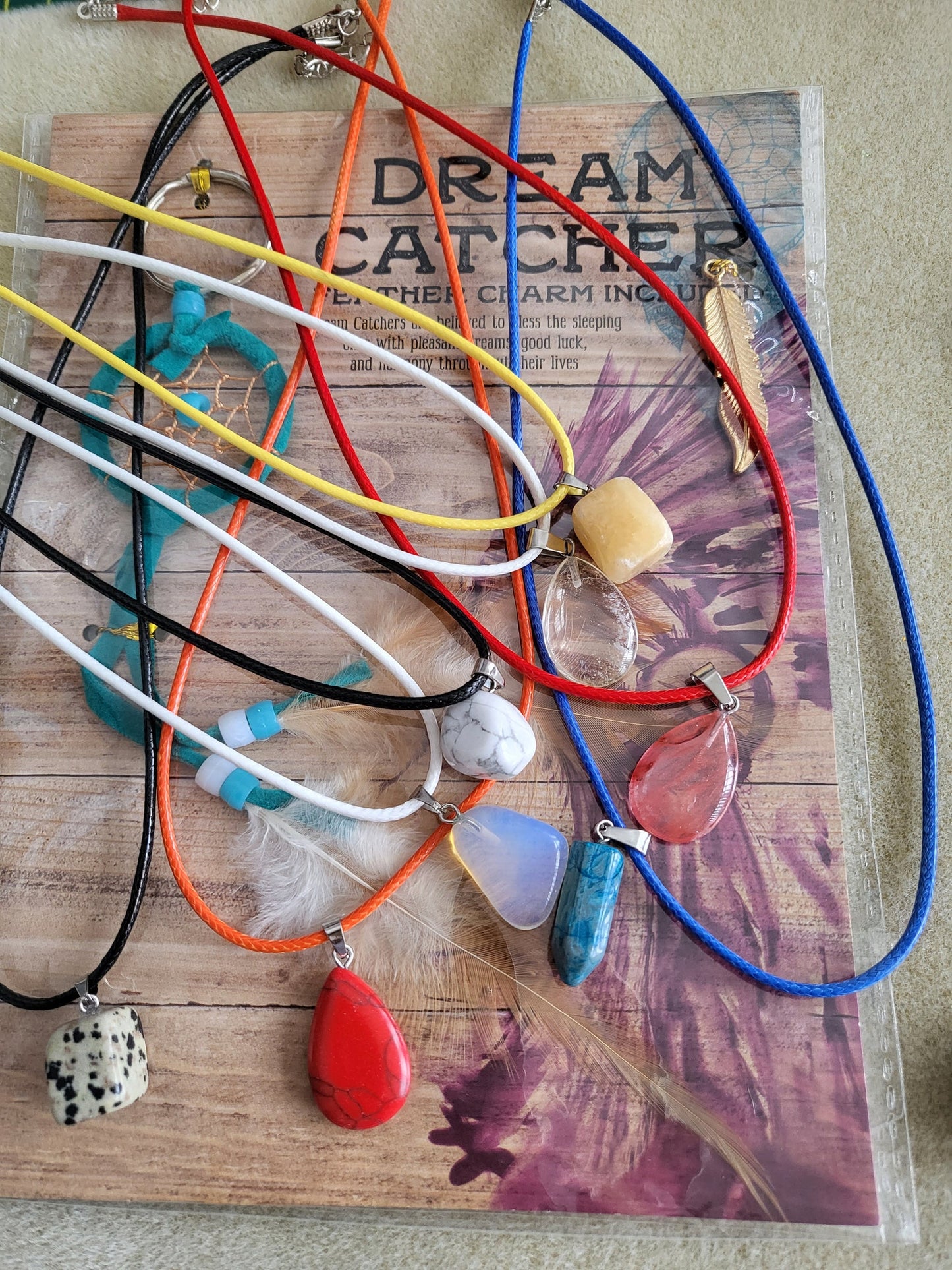 Lucky dip bags (necklaces, bracelets , dream catchers,  trinket holders or window suncatchers etc)