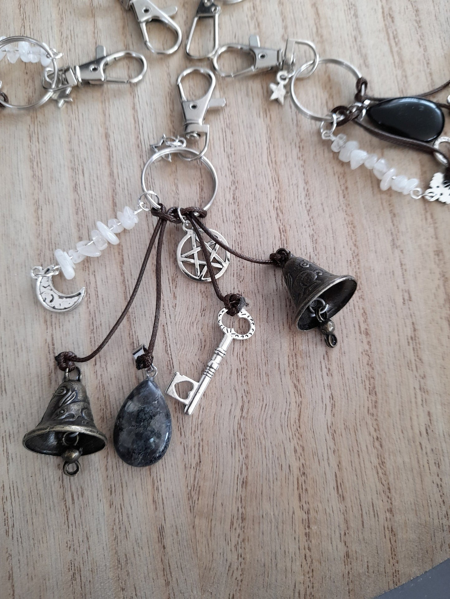Witches bells keyrings