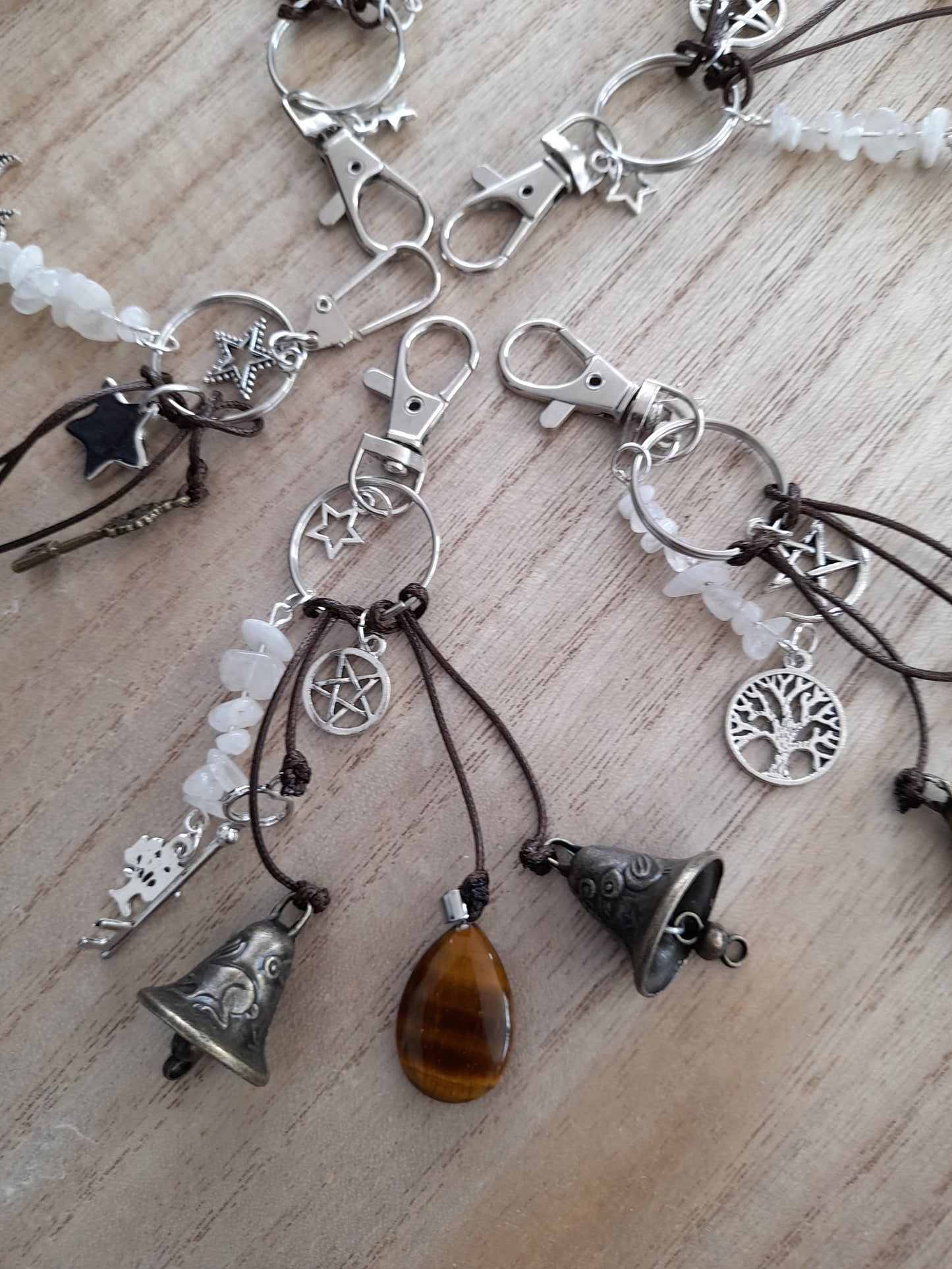 Witches bells keyrings