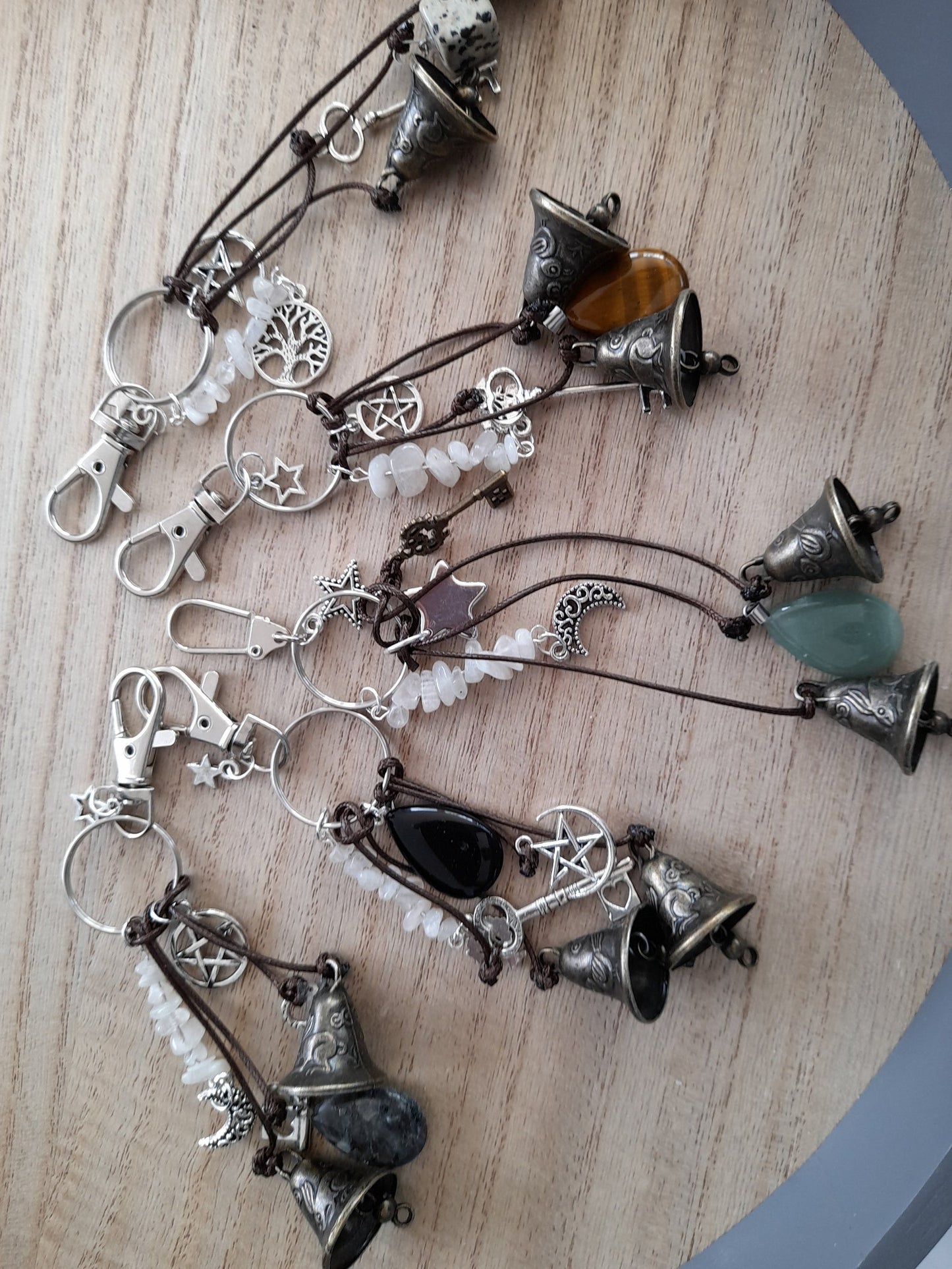 Witches bells keyrings