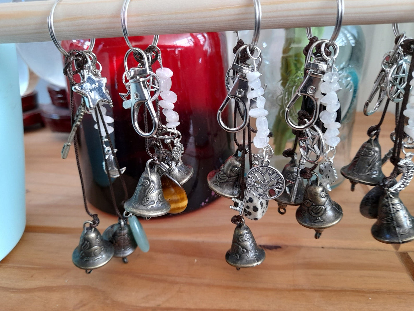 Witches bells keyrings