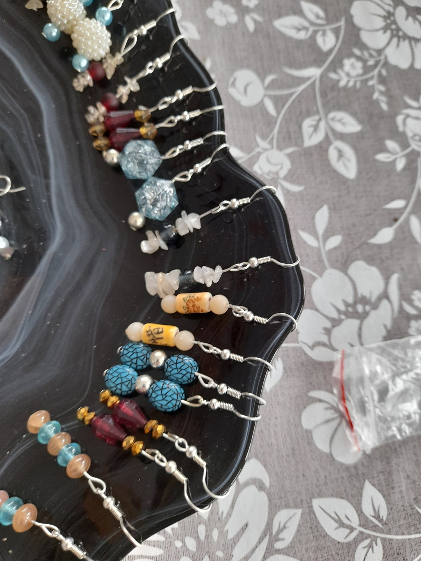 Set of 3 Handmade earrings lucky dip