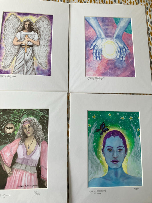 Jacky Newcomb signed prints