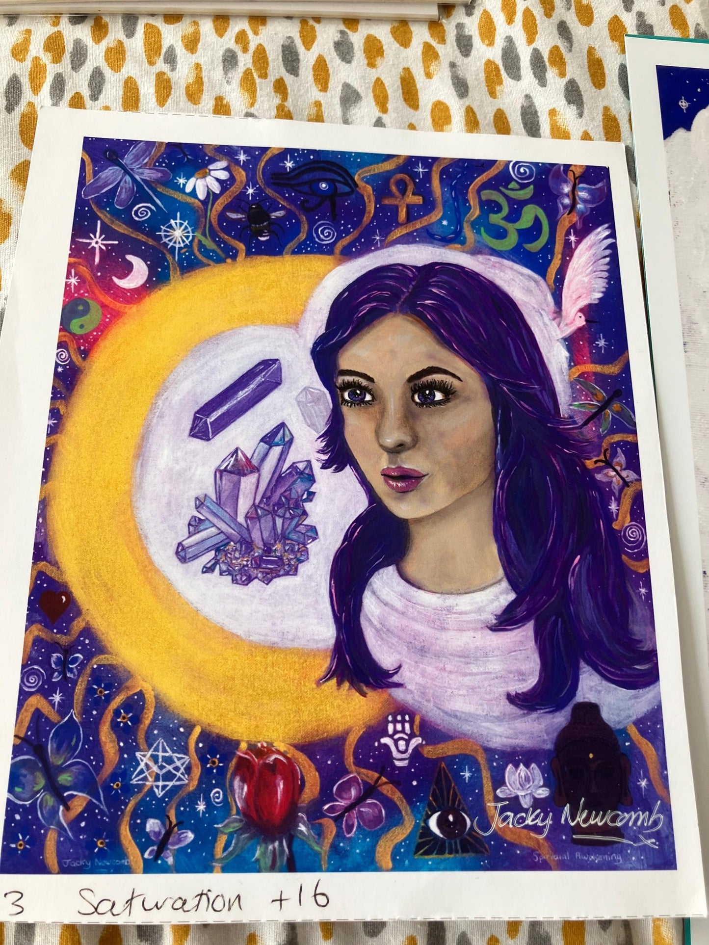 Jacky Newcomb signed prints