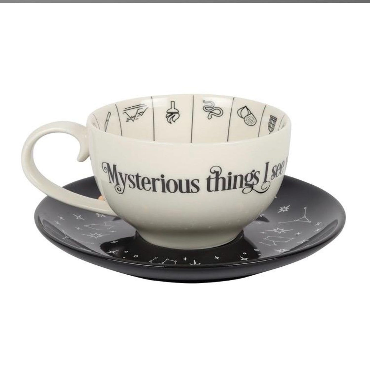 Fortune telling Tea cup and saucer