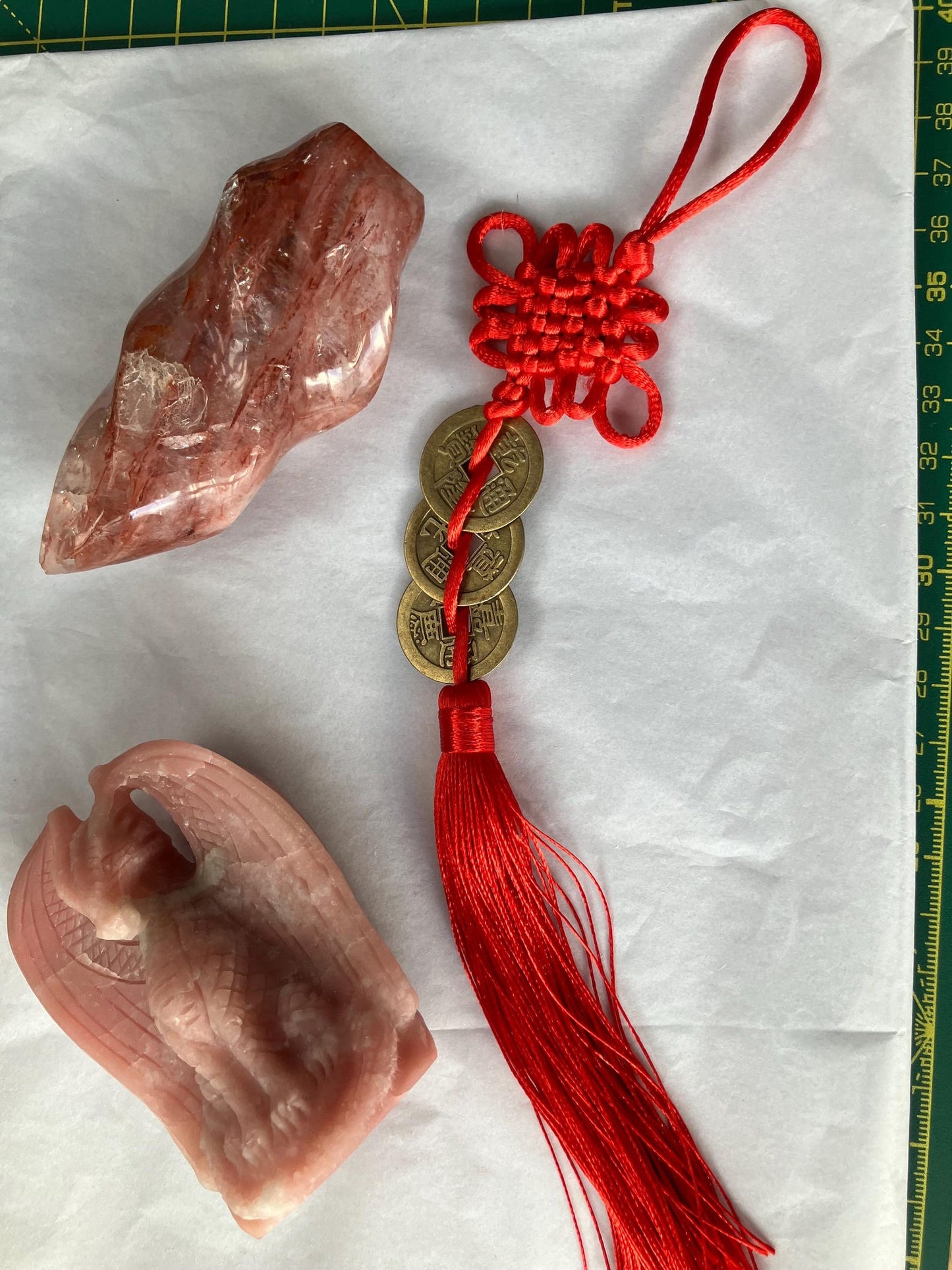 Mystic knot Feng Shui coins