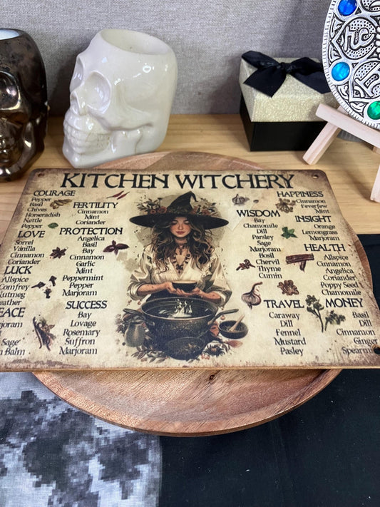Kitchen Witchery sign