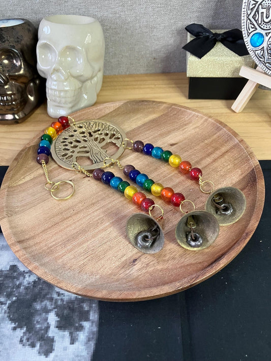 Tree of life hanging with chakra beads