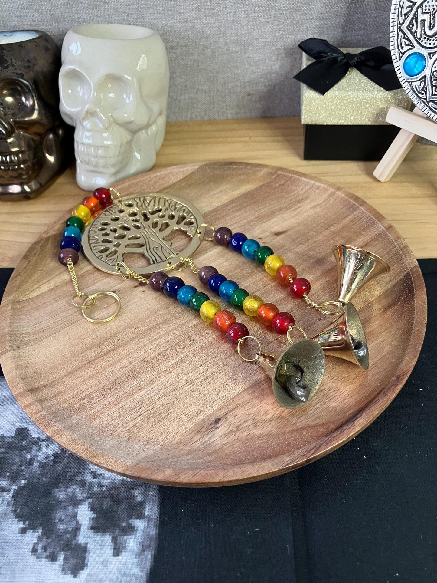 Tree of life hanging with chakra beads