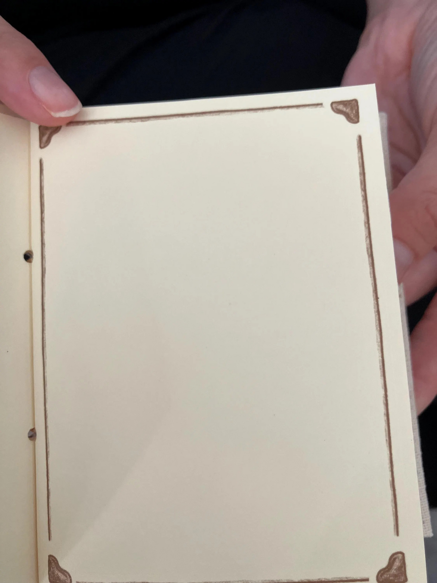 Babies little record book by the East of India company.