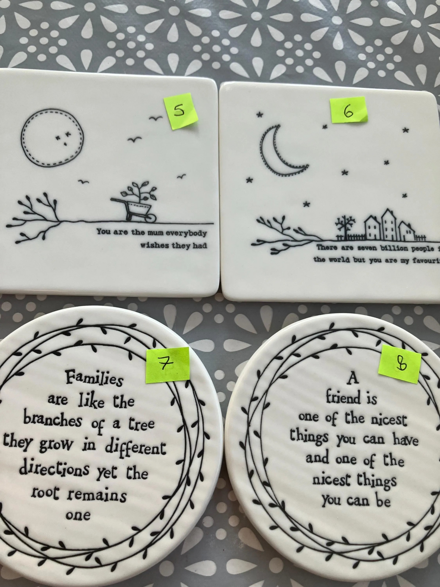 ceramic coasters