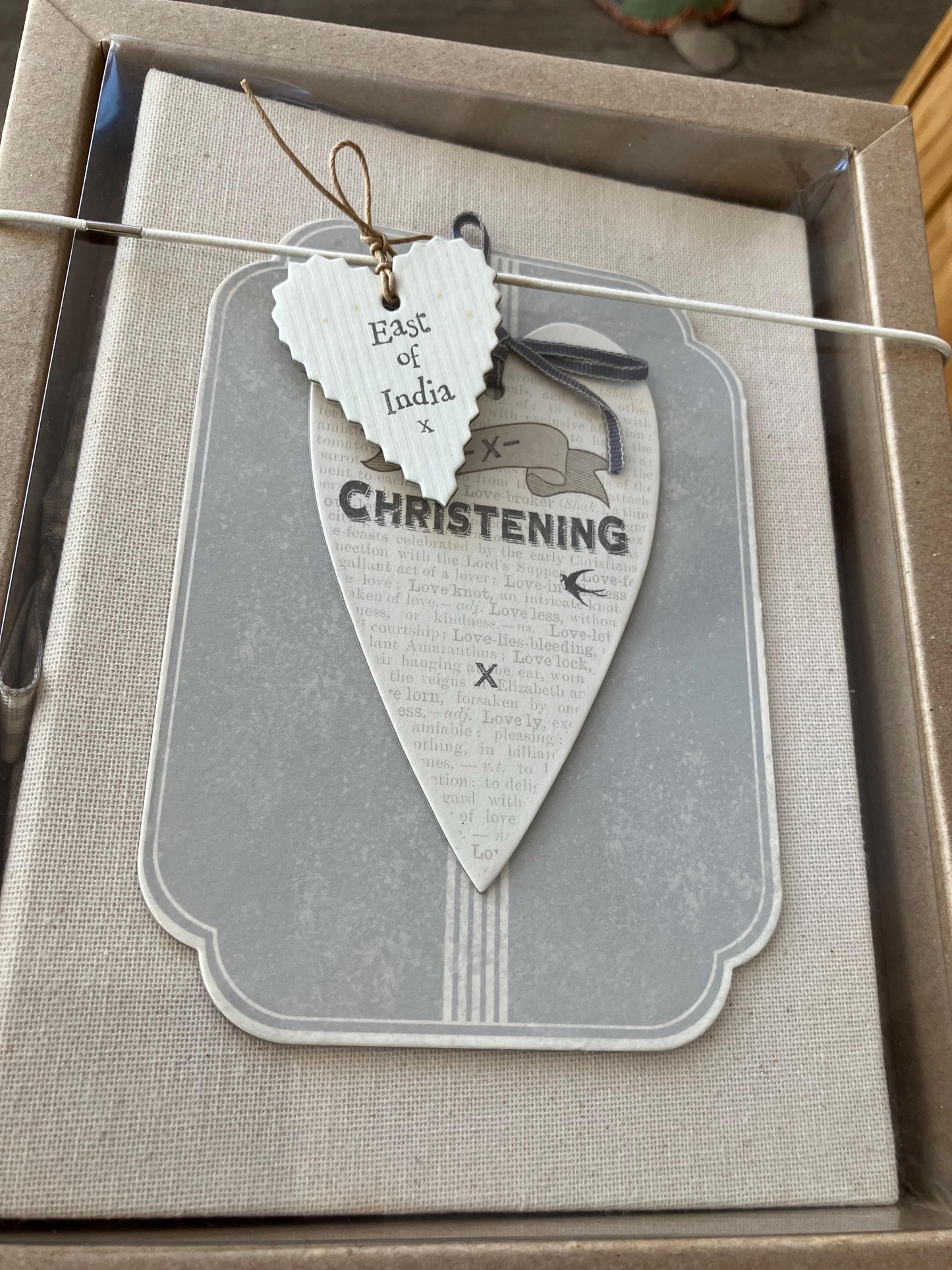 Christening Photo Album by East of India