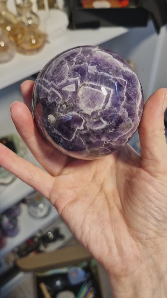 Large dream Amethyst sphere