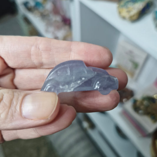 Fluorite vw beetle car