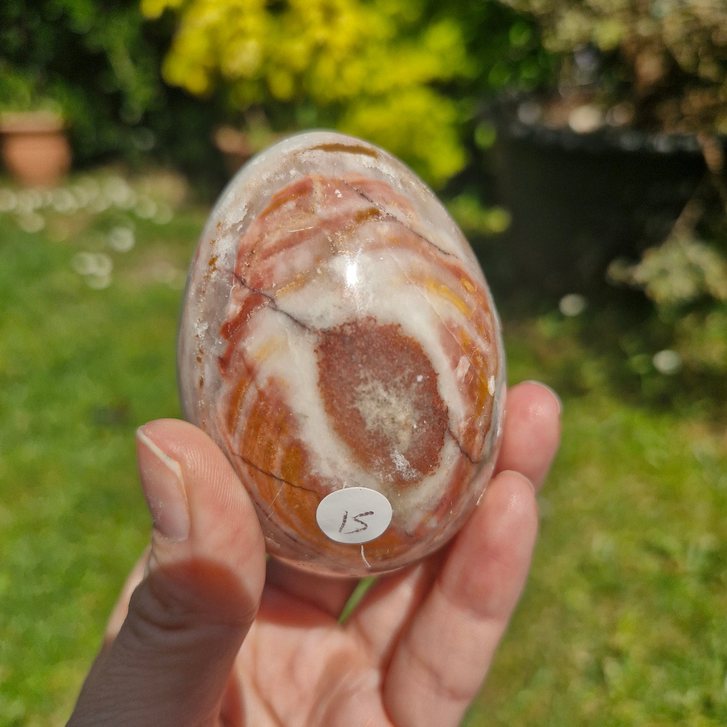 Onyx Egg Carving