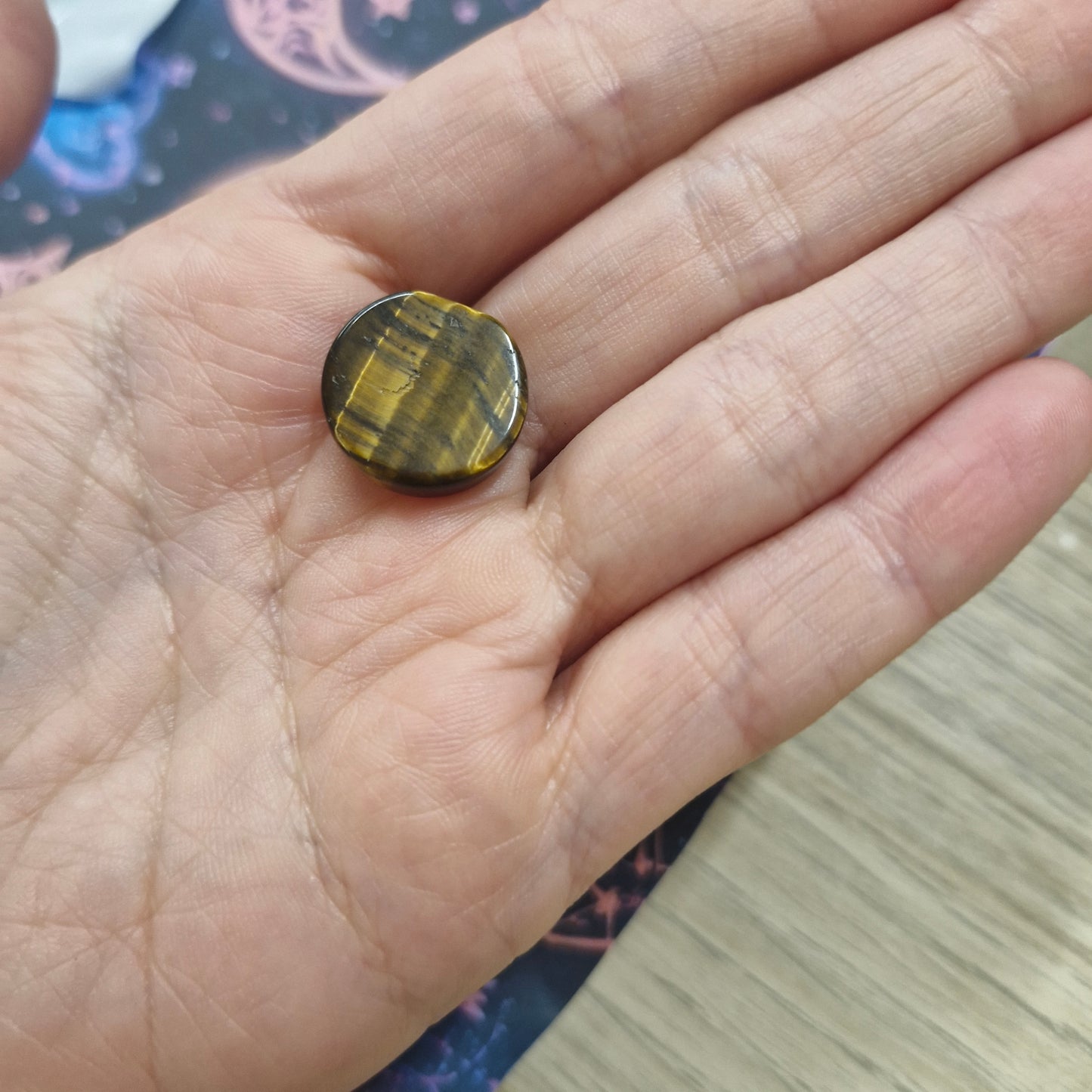 Chakra balancing crystal tokens