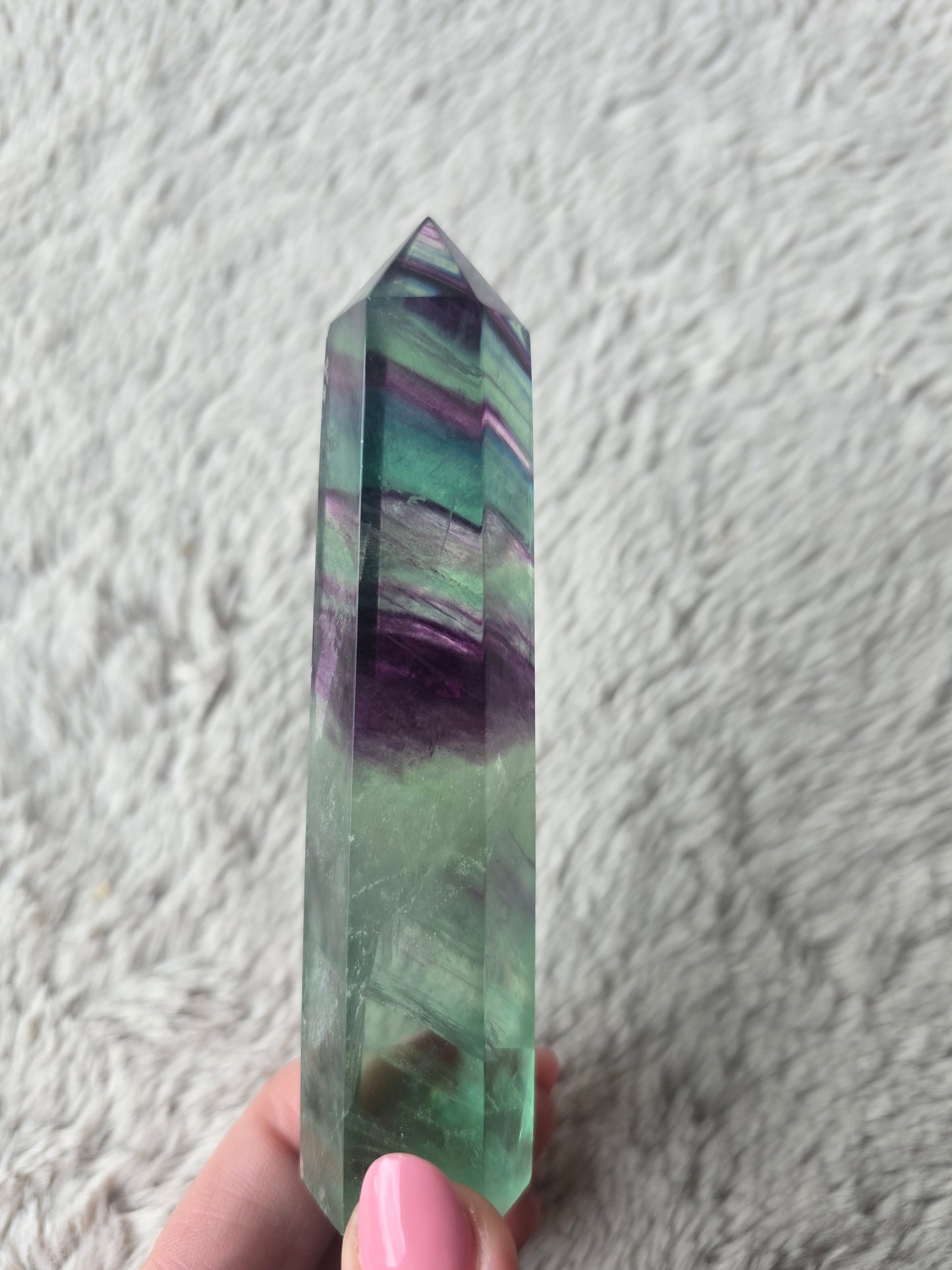 Fluorite tower - 12cm