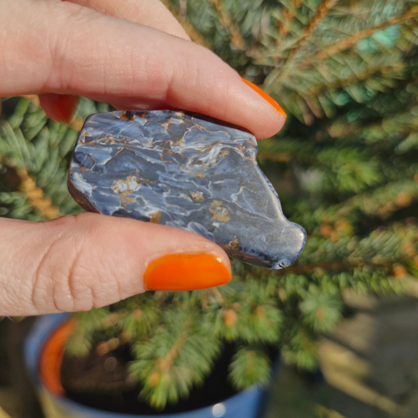 Pietersite slice