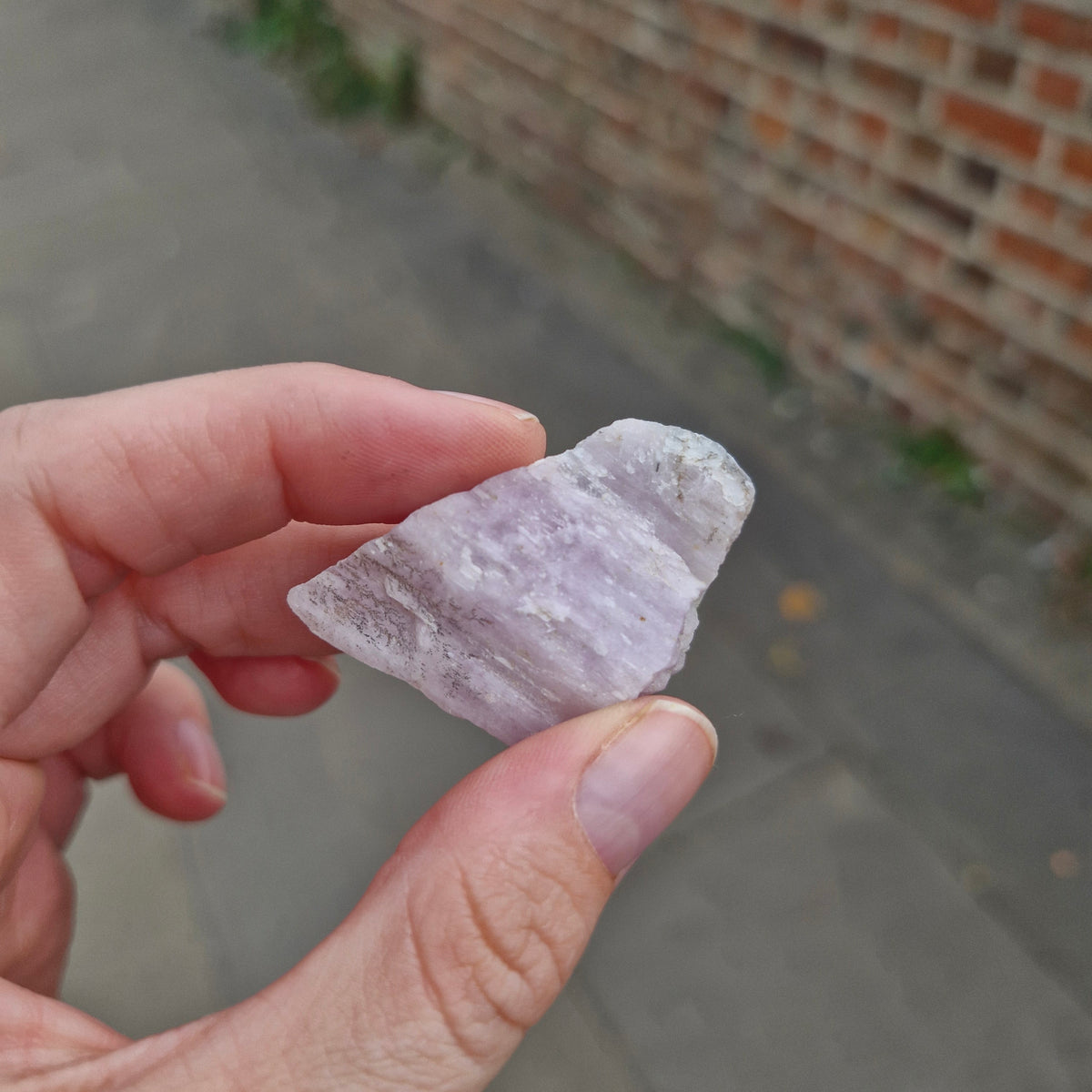Kunzite Raw Specimen 13g 4.1cm