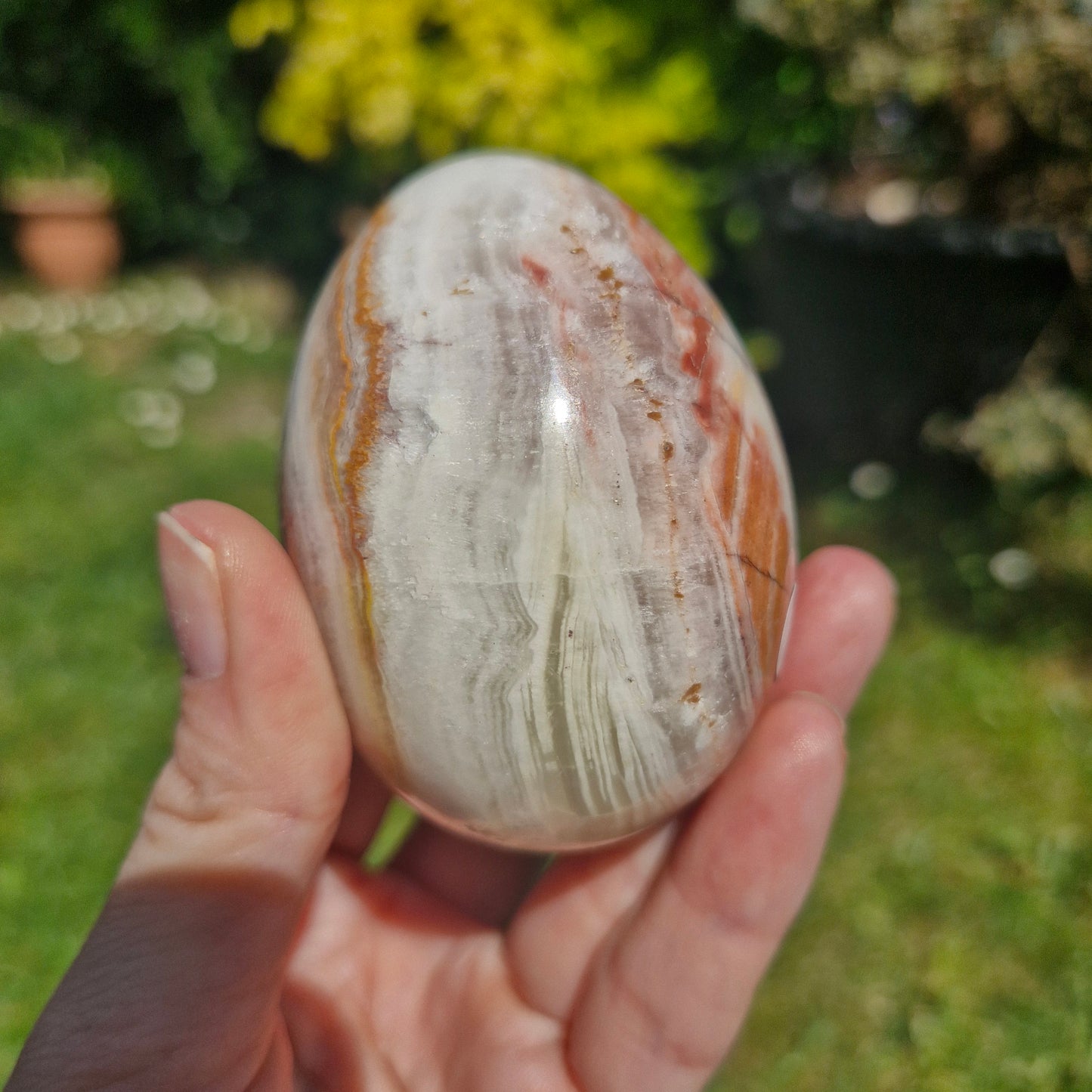 Onyx Egg Carving