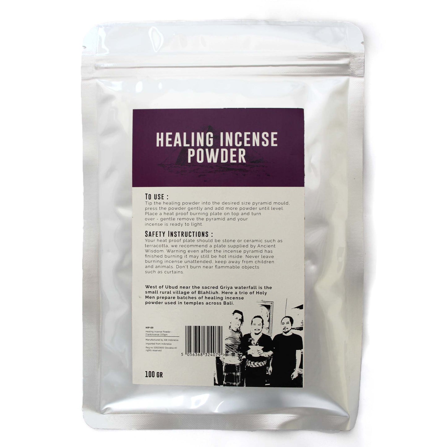 Frankincense incense powder