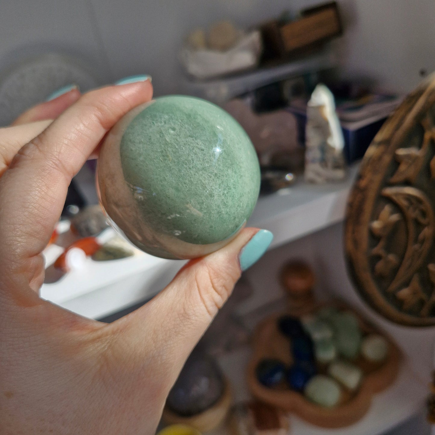 Green Aventurine sphere