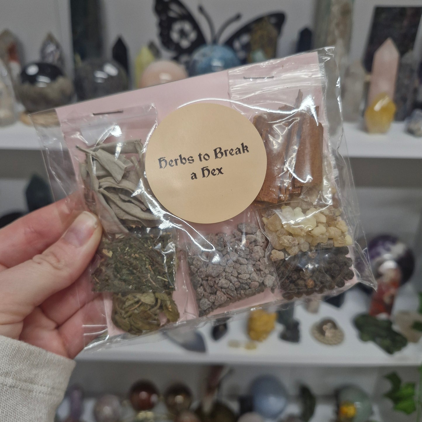 Make your own herb blend/spell mix/loose incense kits