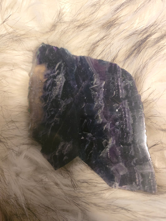 Fluorite slice