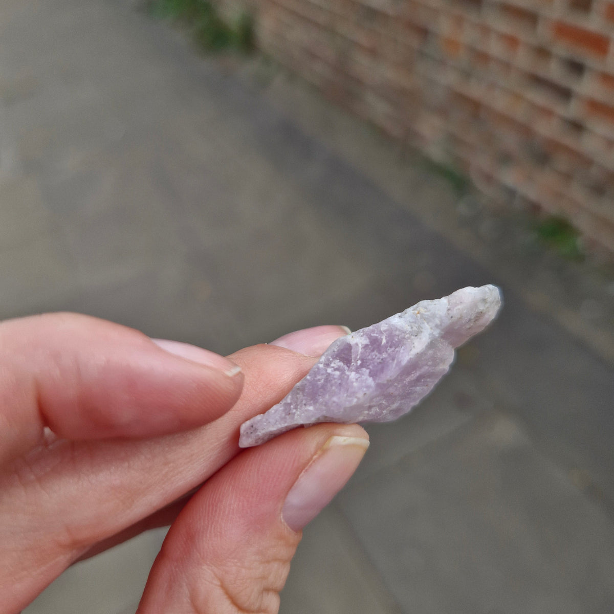 Kunzite Raw Specimen 13g 4.1cm