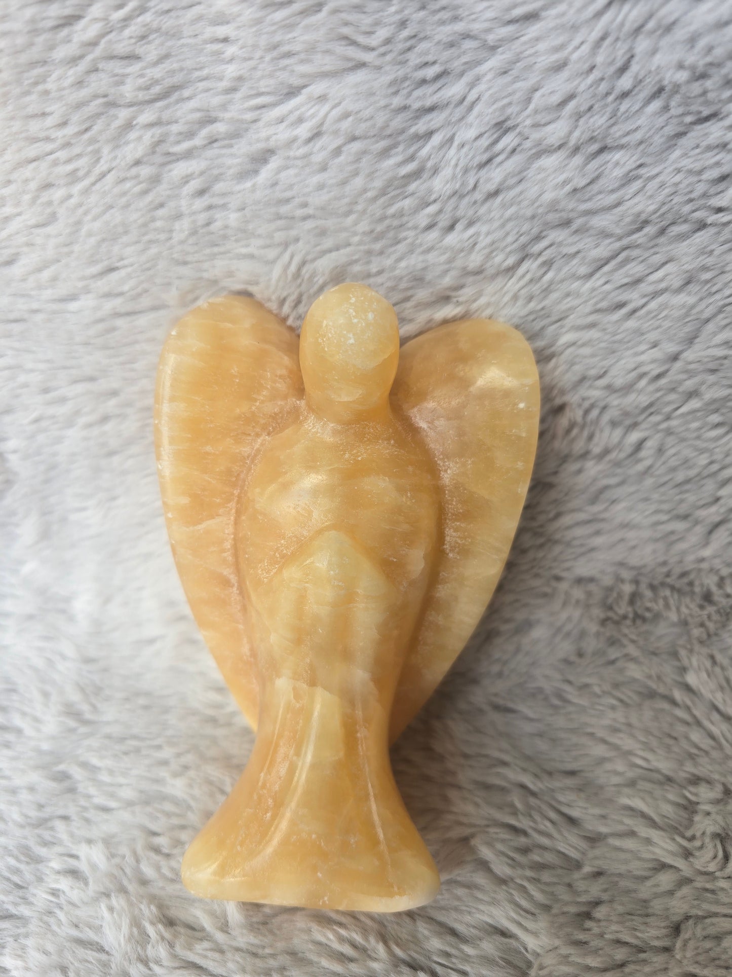 Orange Calcite angel