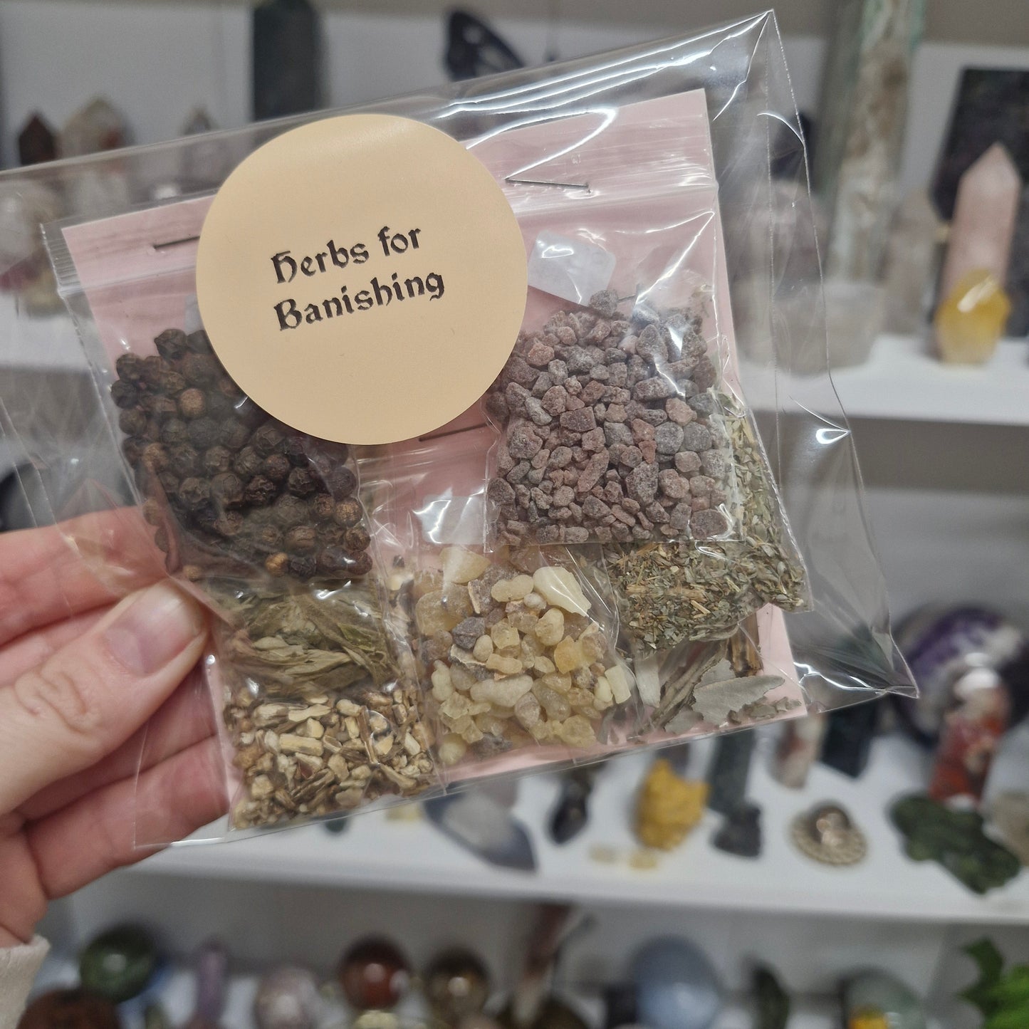 Make your own herb blend/spell mix/loose incense kits