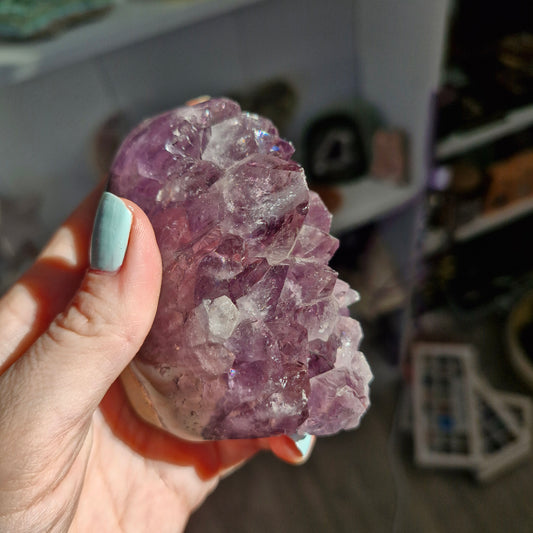 Chunky amethyst geode