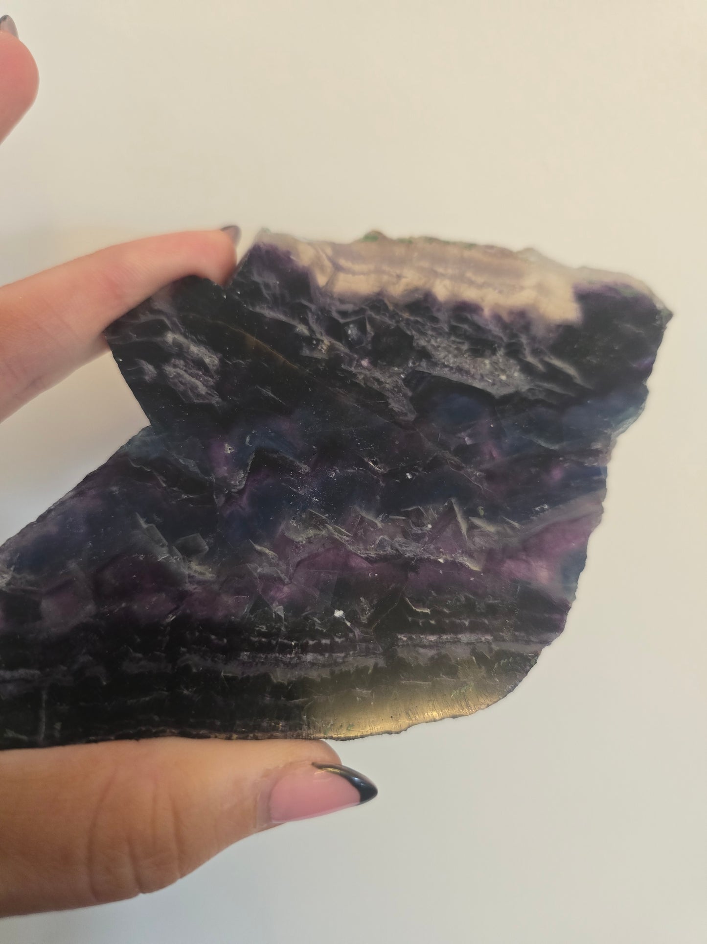 Fluorite slice