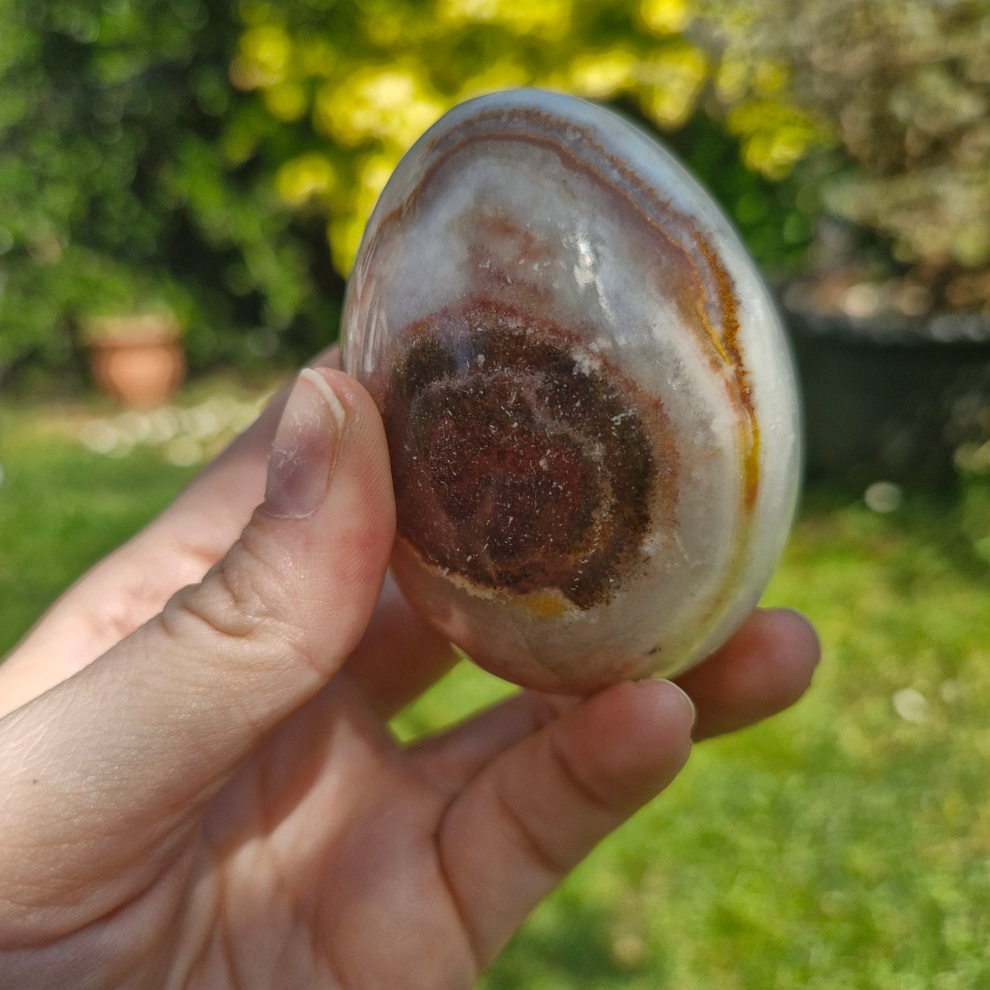 Onyx Egg Carving
