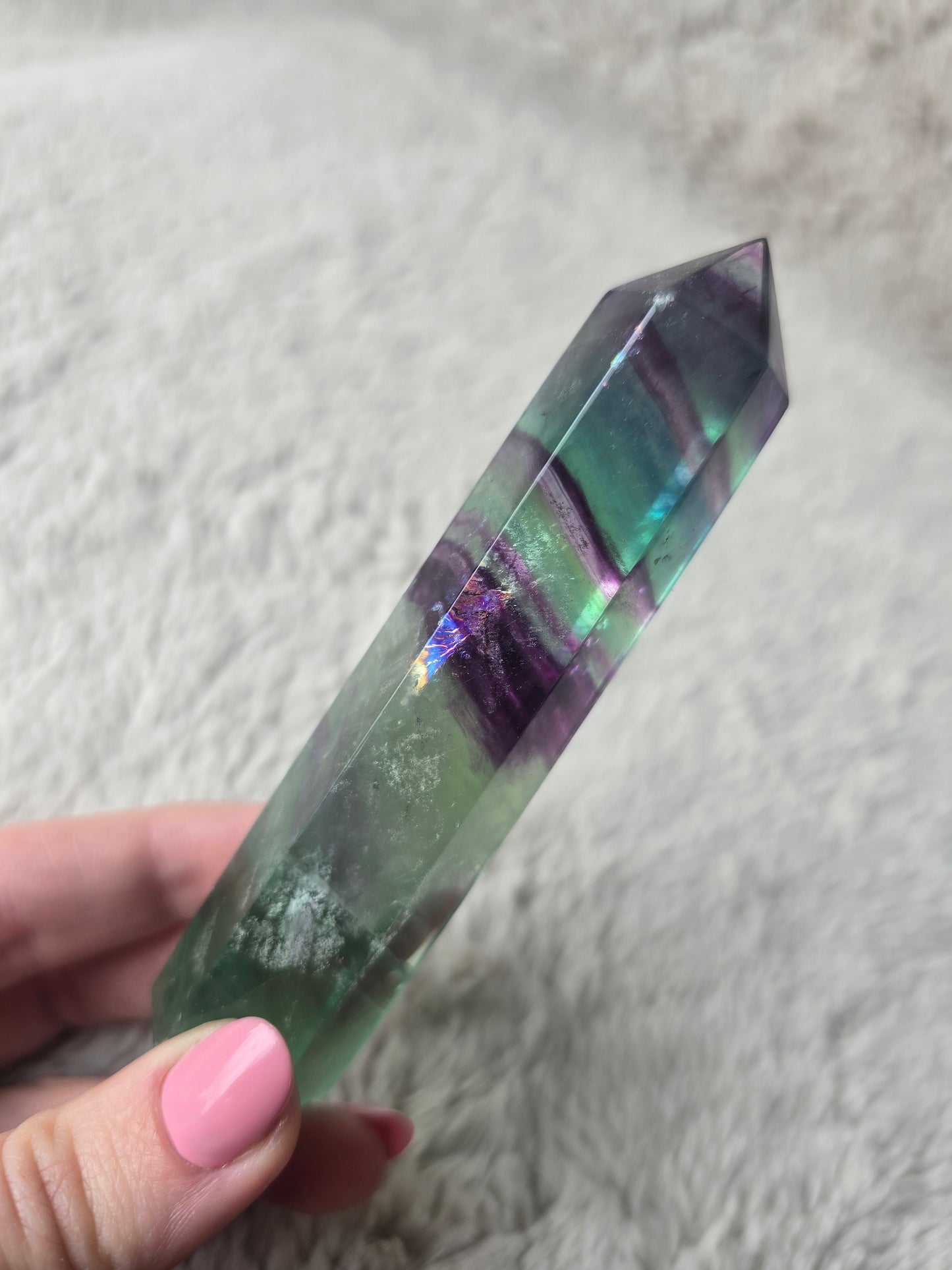 Fluorite tower - 12cm