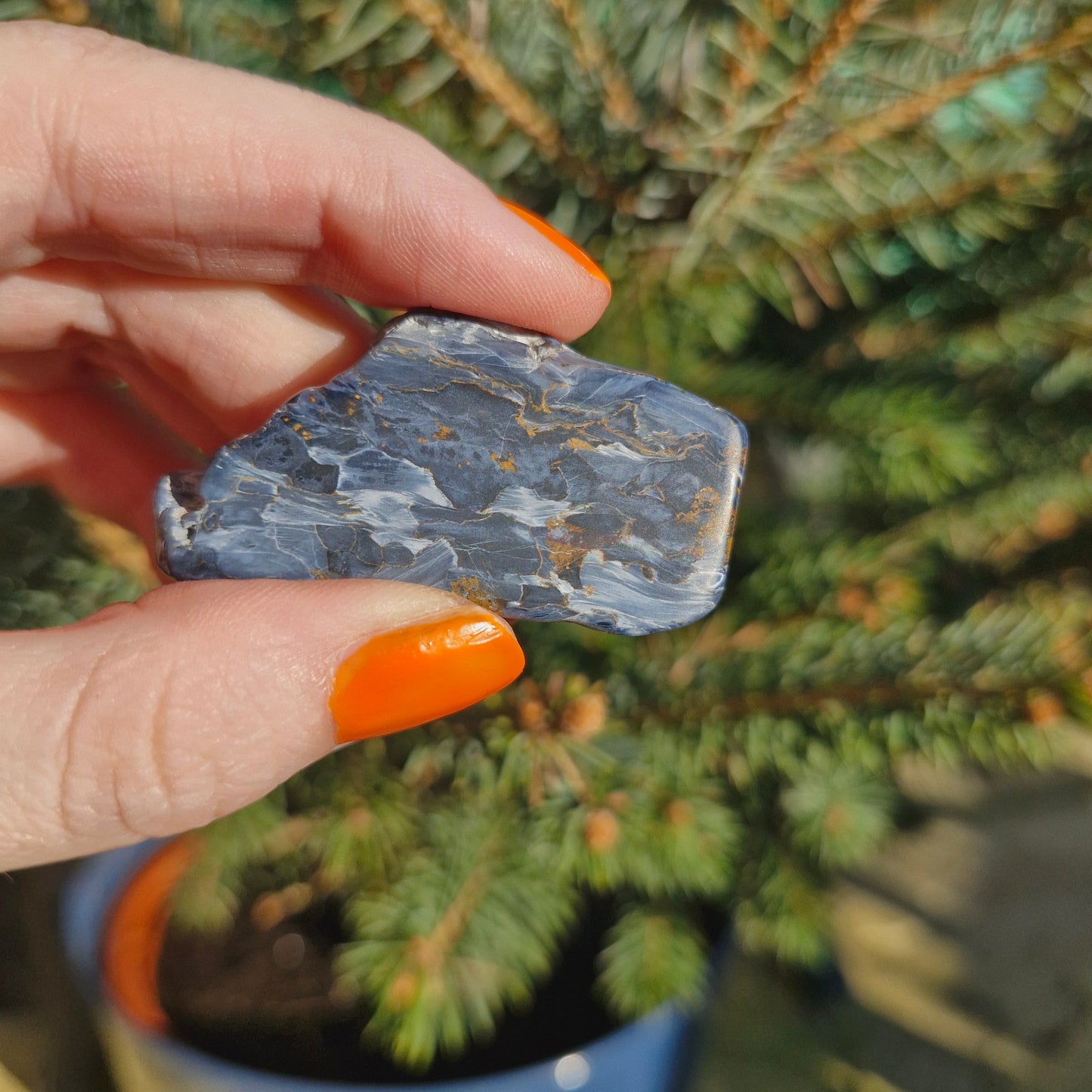 Pietersite slice