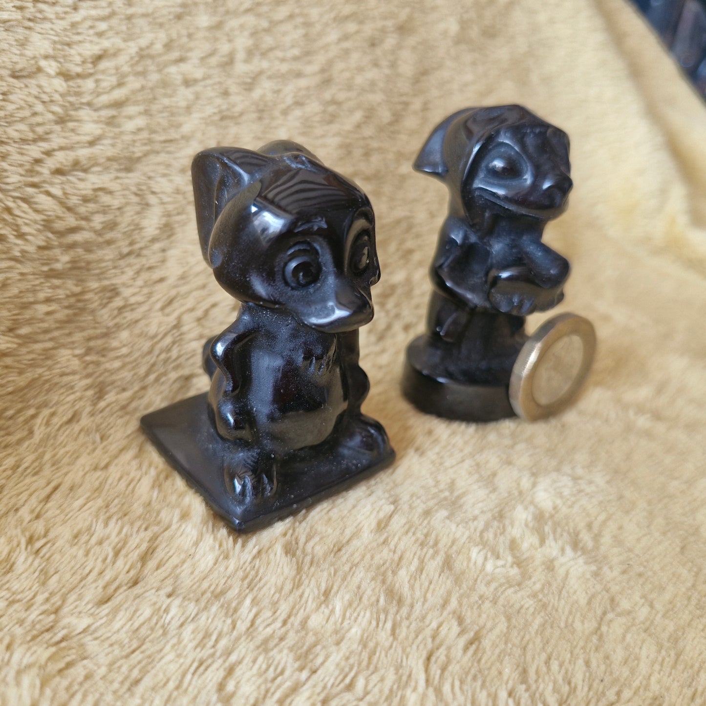 Black Obsidian Nightmare Before Christmas Carvings
