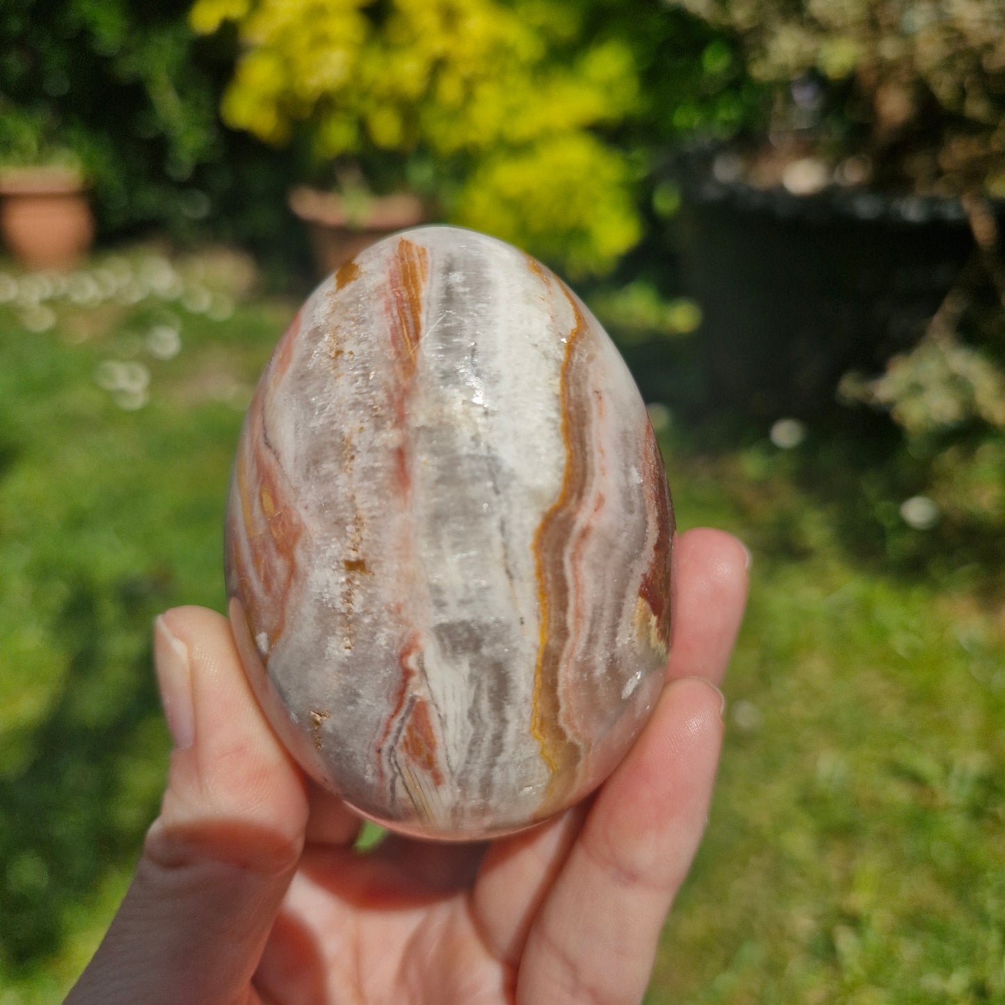 Onyx Egg Carving