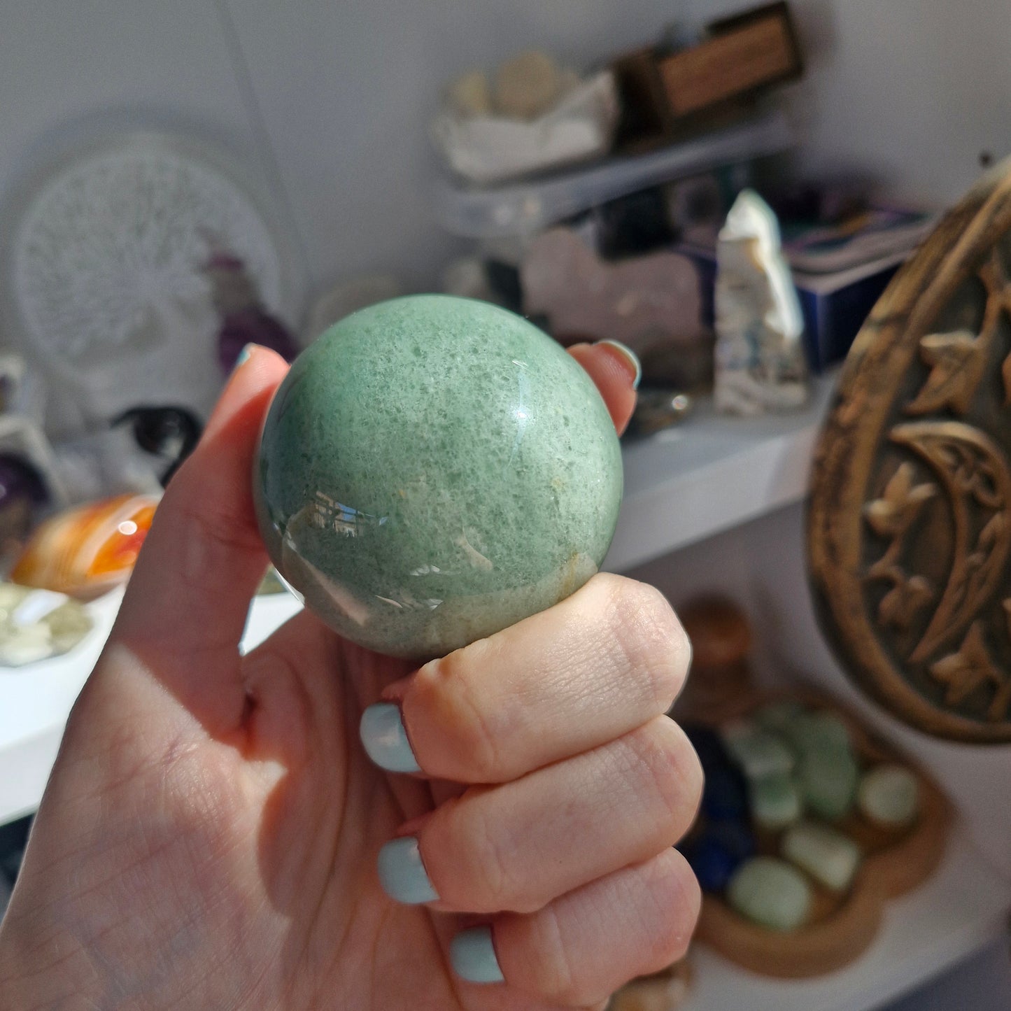 Green Aventurine sphere